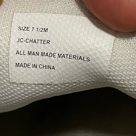 Juicy Couture Chatter Sneakers Sz 7.5 White Low Top Logo Sporty Fashion Lace-up - Picture 7 of 8